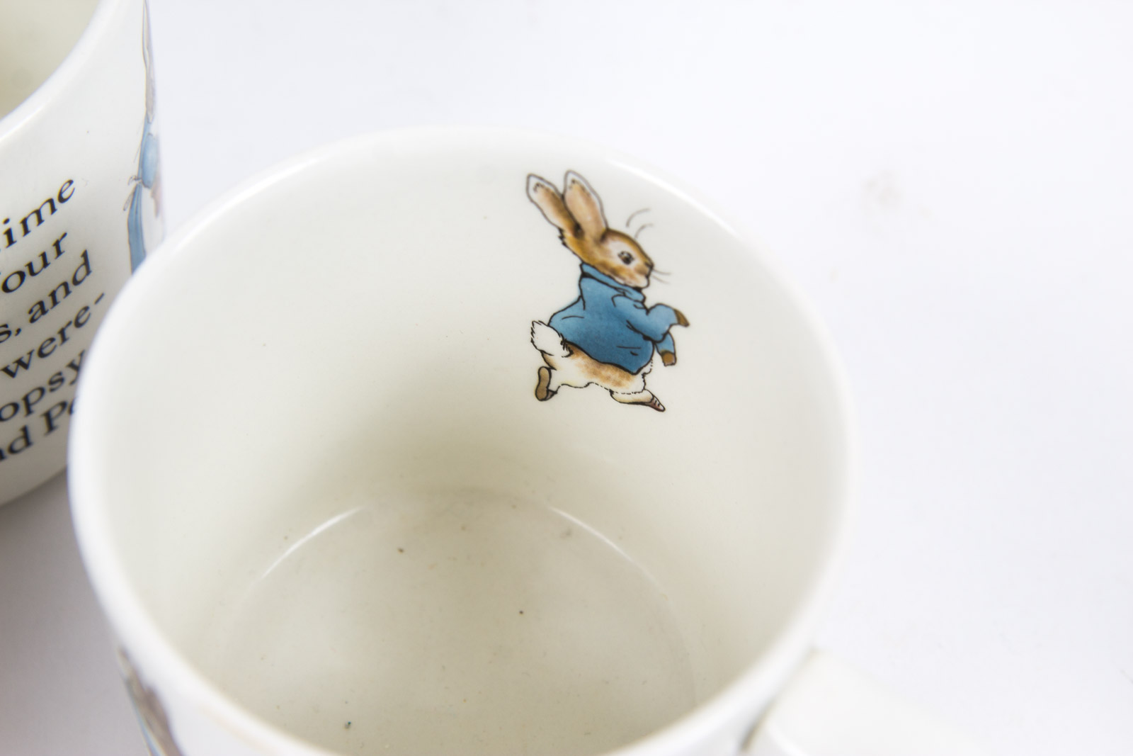 "Peter Rabbit" Porcelain Children's Mug Collection By Wedgwood