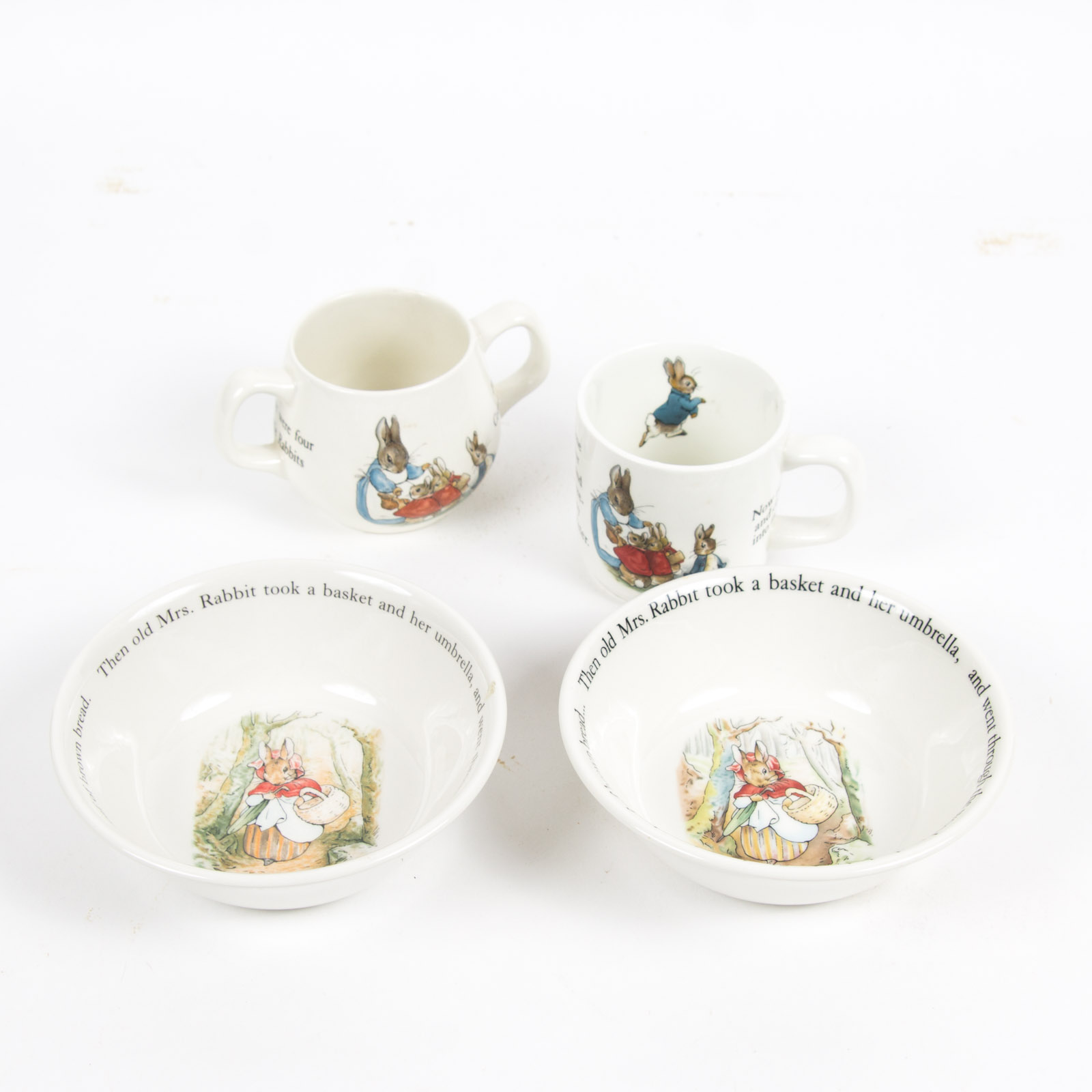 Wedgwood "Peter Rabbit" Storybook Porcelain Tableware