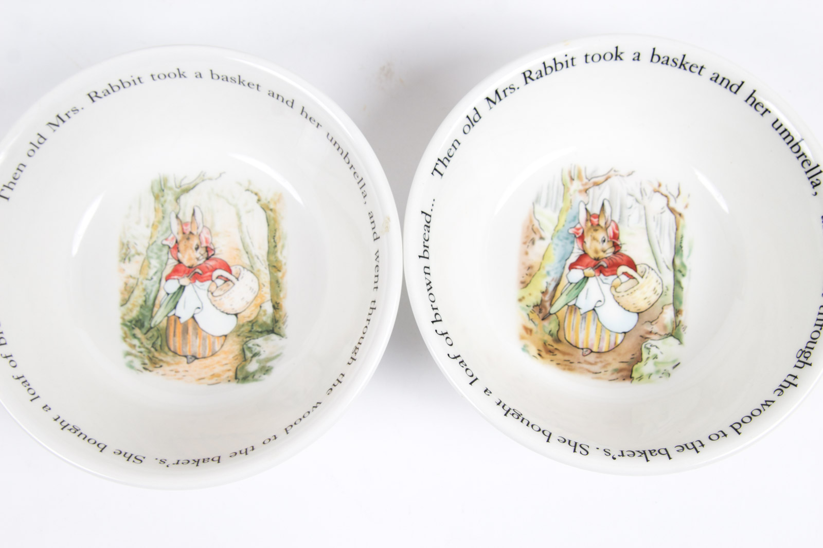 Wedgwood "Peter Rabbit" Storybook Porcelain Tableware