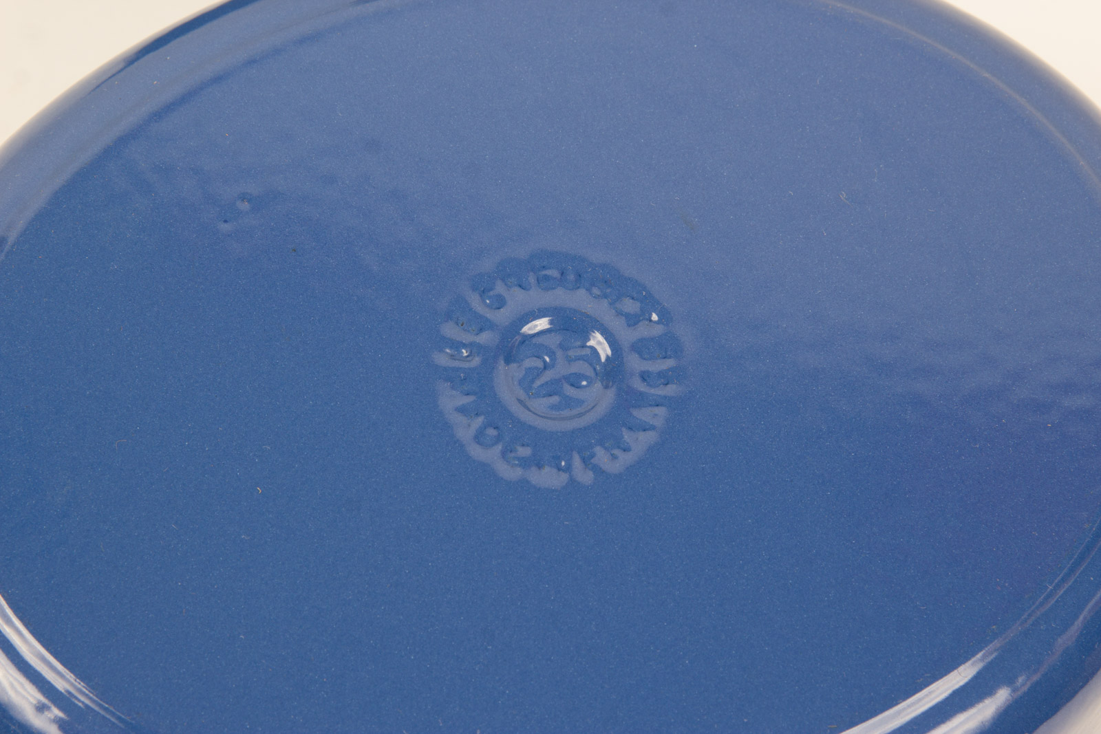 Blue Enamel over Cast Iron Dutch Oven Set By Le Creuset