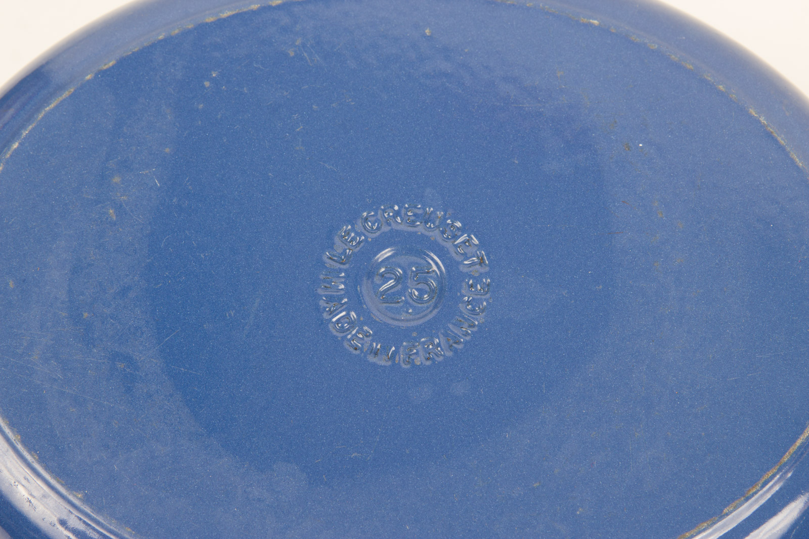 Blue Enamel over Cast Iron Dutch Oven Set By Le Creuset