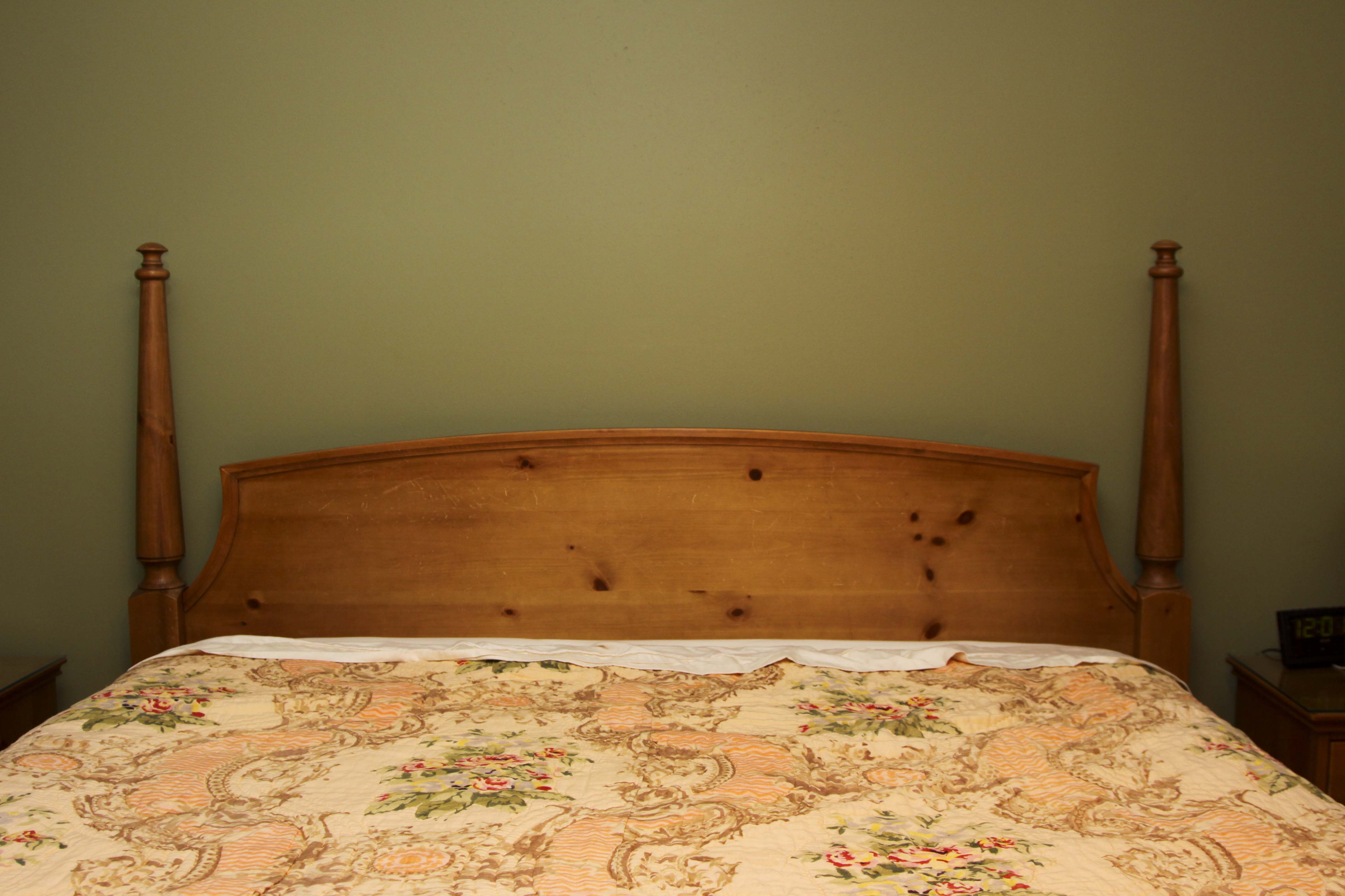 Pine Four Poster King Bed Frame