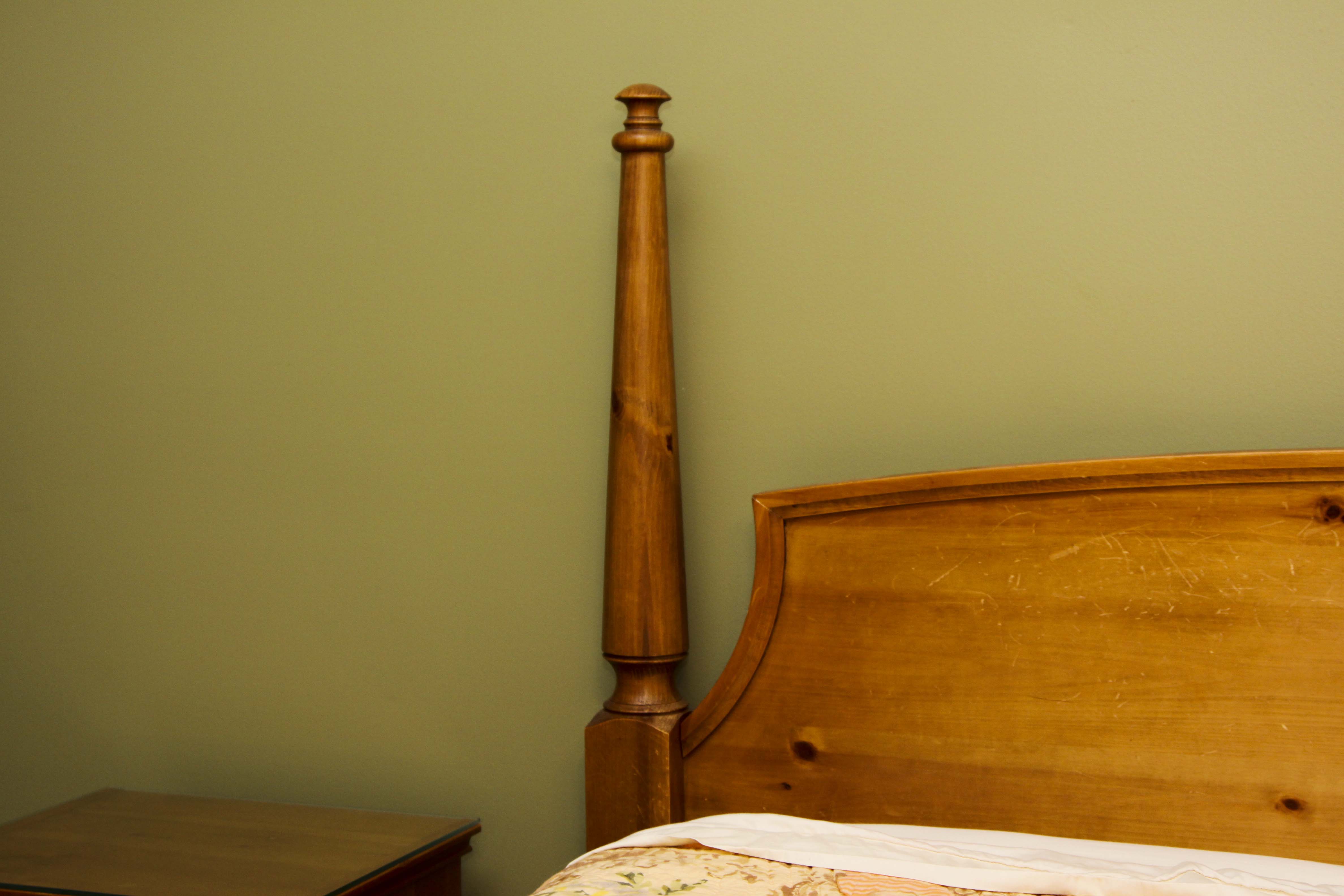 Pine Four Poster King Bed Frame
