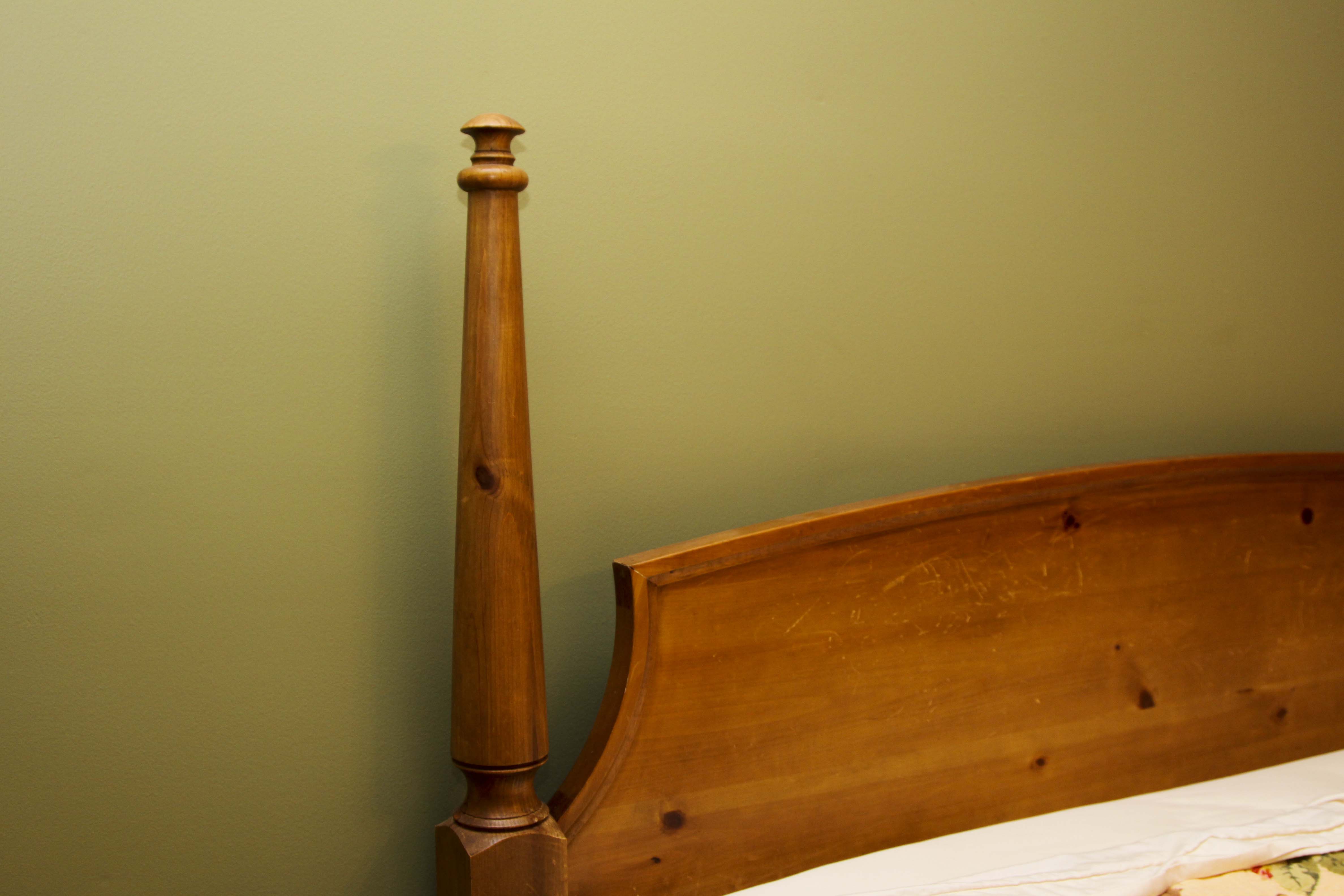 Pine Four Poster King Bed Frame