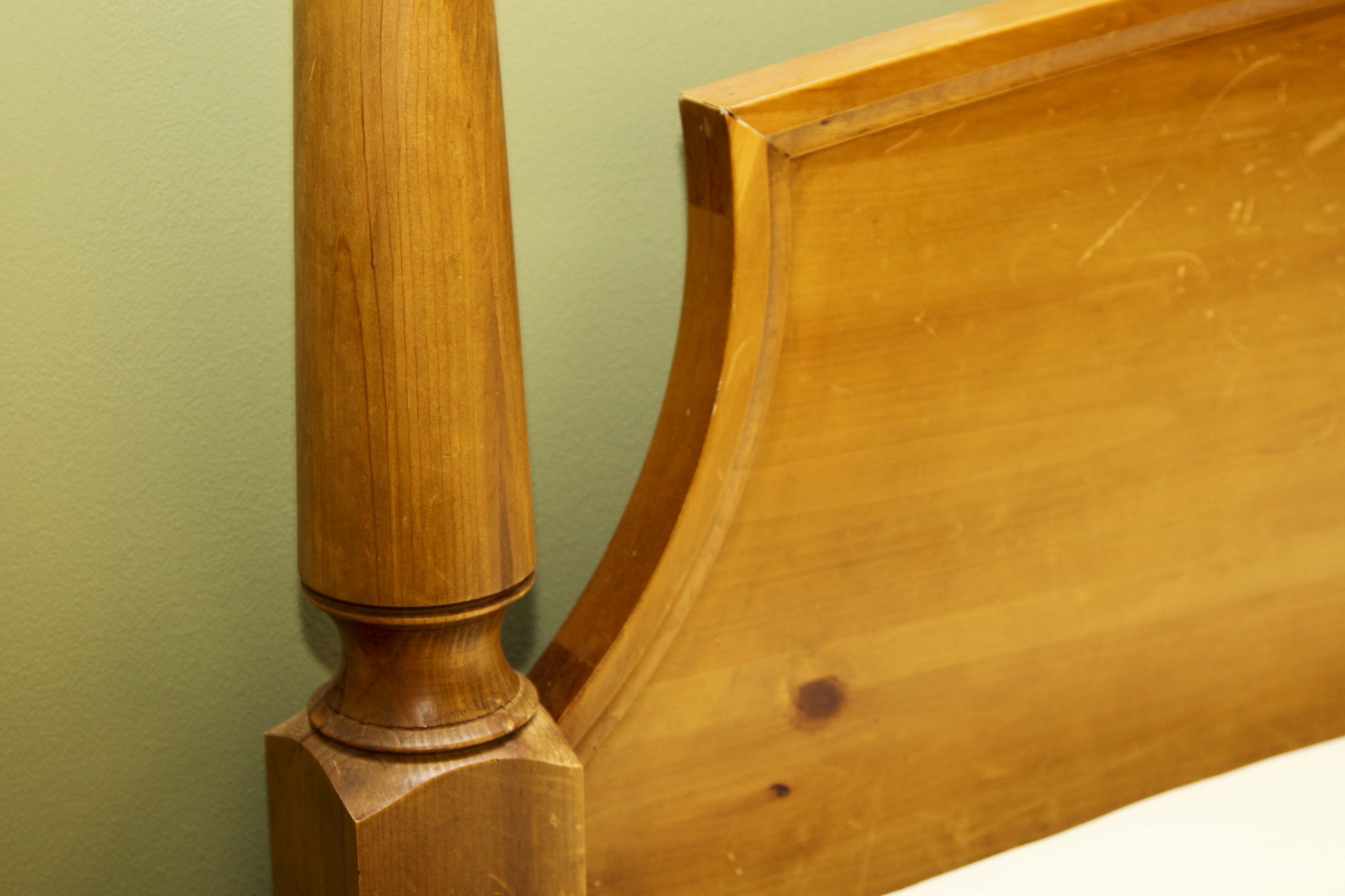 Pine Four Poster King Bed Frame