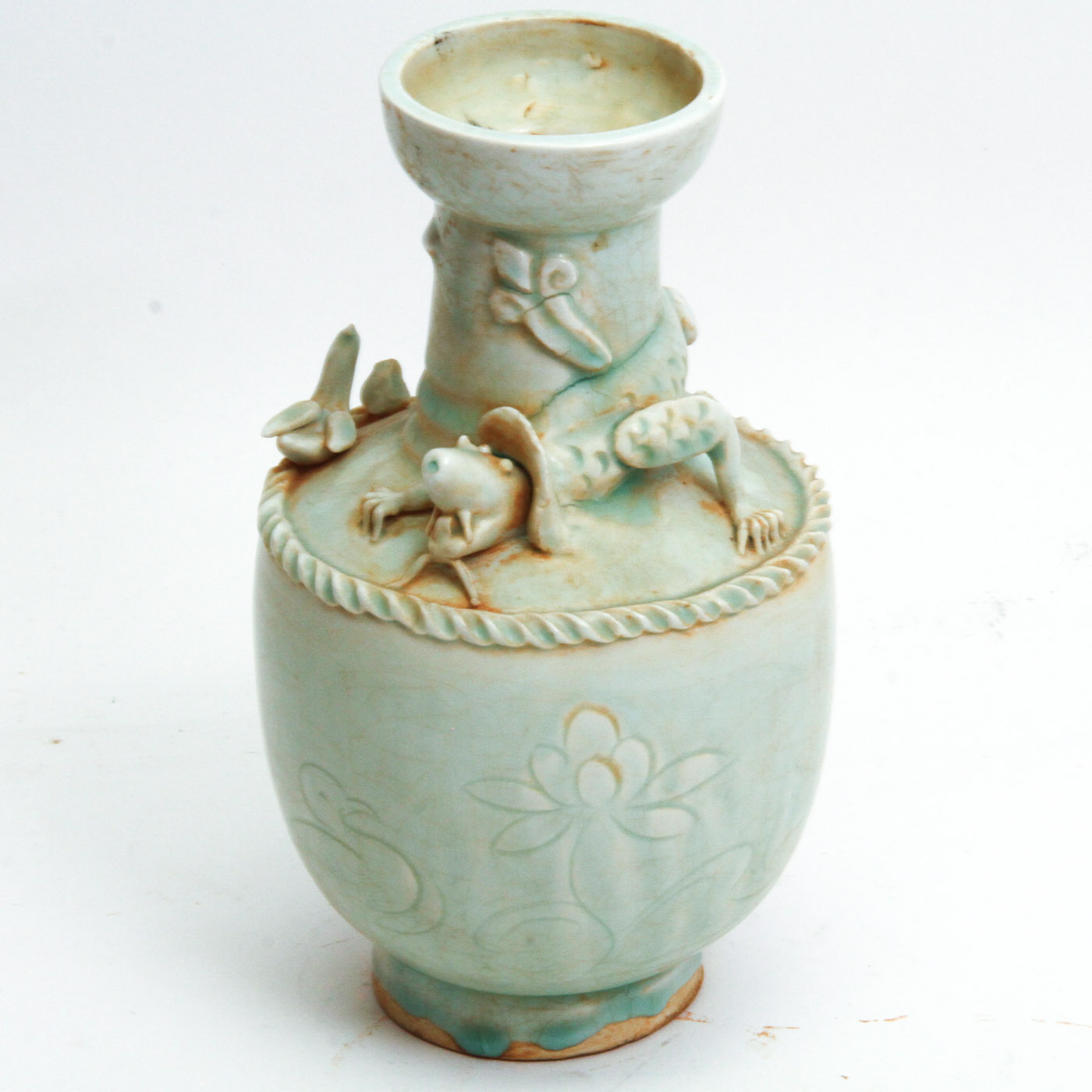 Antique Chinese Celadon Vase