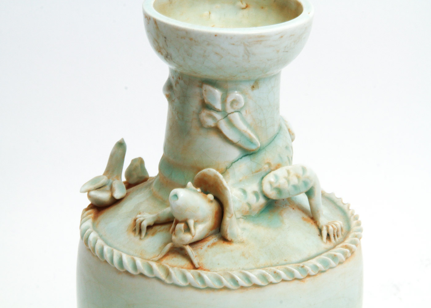 Antique Chinese Celadon Vase