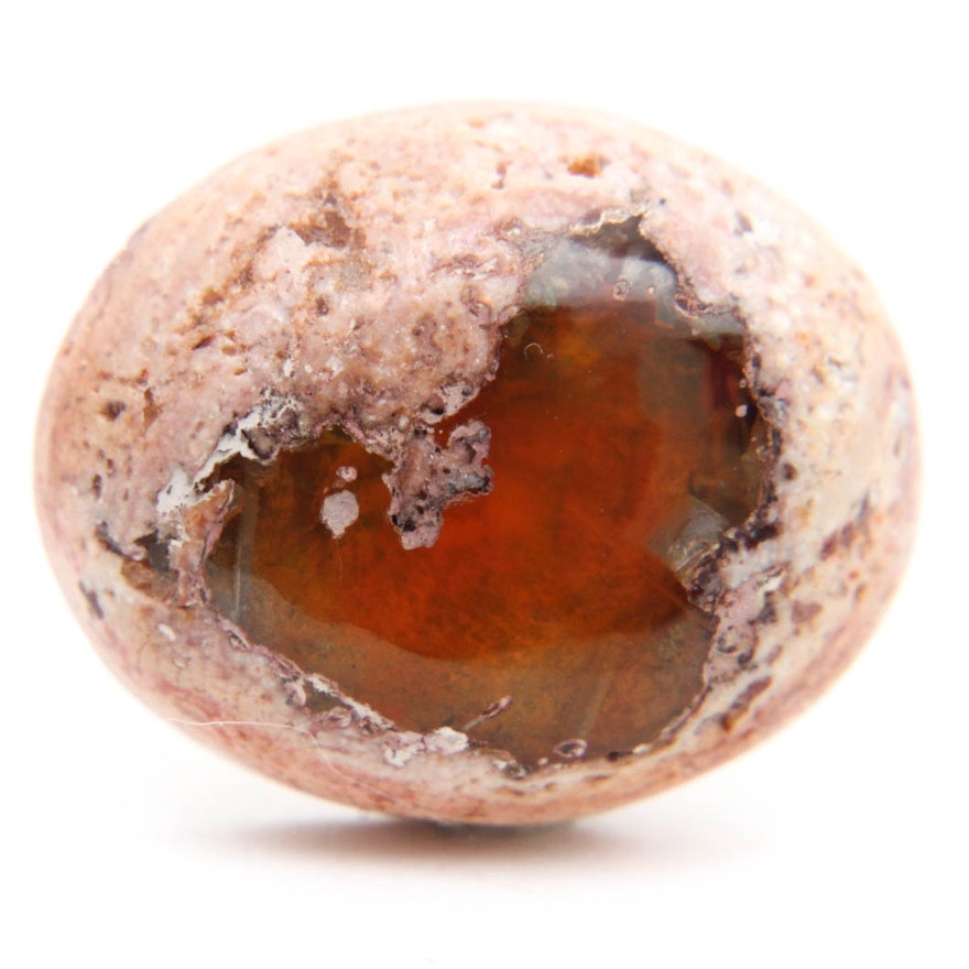 Loose 8.04 Carat Boulder Opal Gemstone