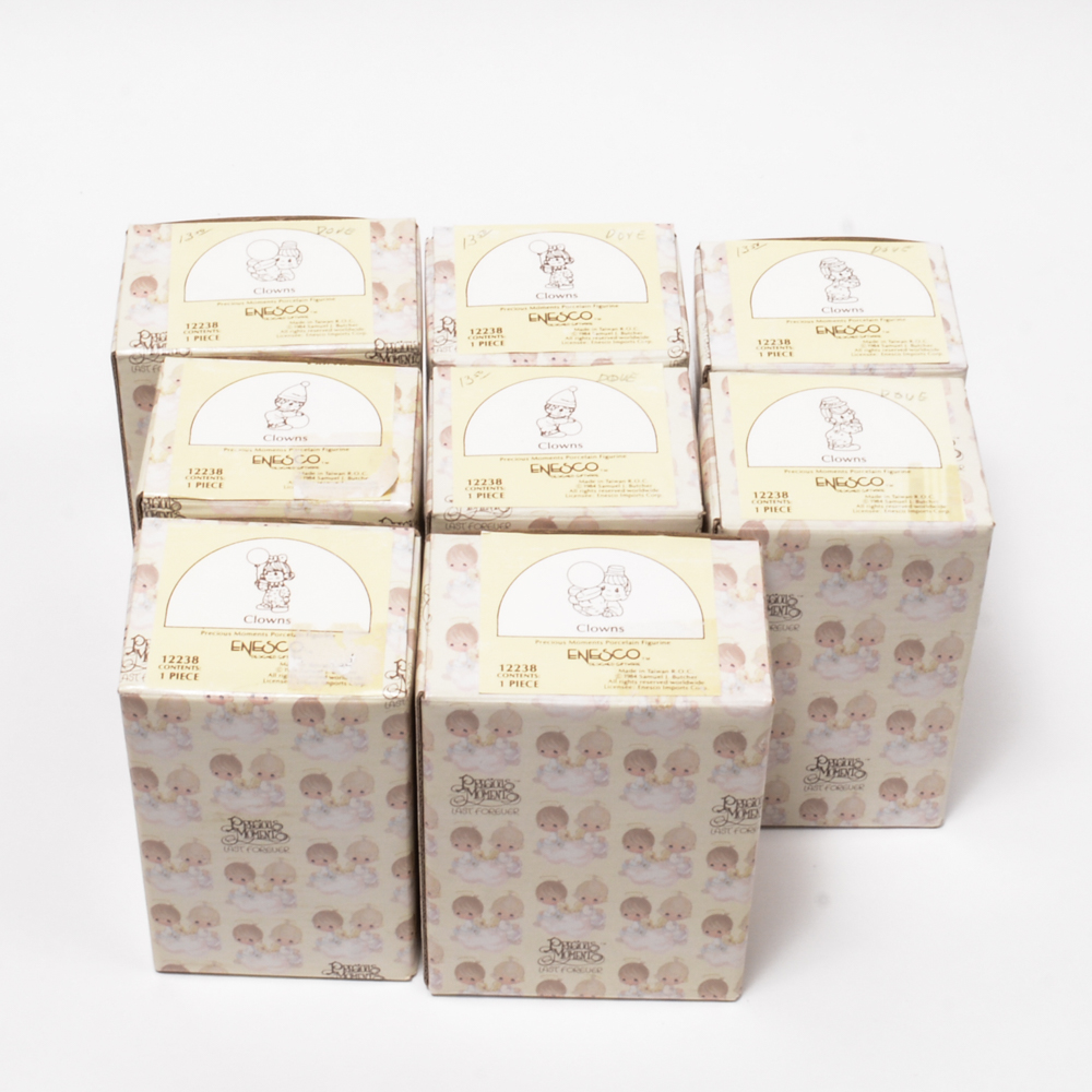 Precious Moments Clown Collection By ENESCO