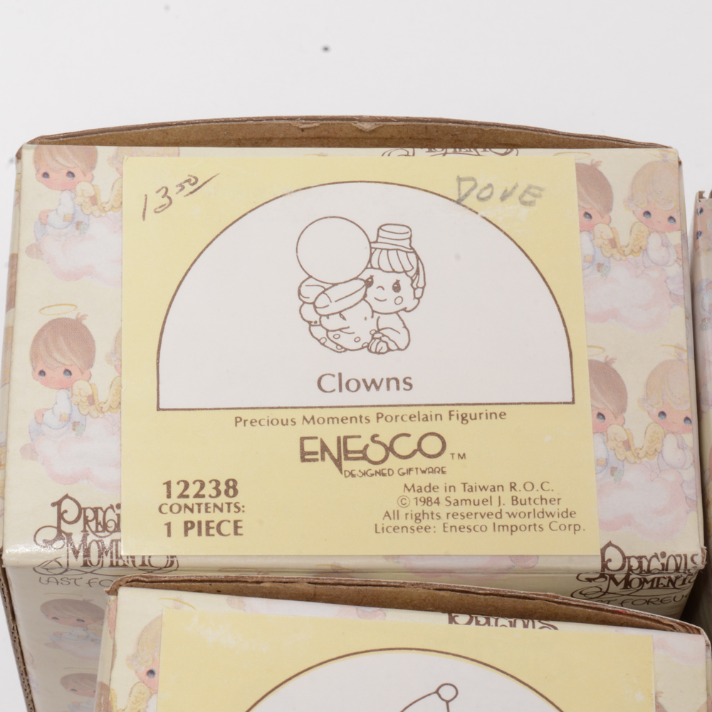Precious Moments Clown Collection By ENESCO