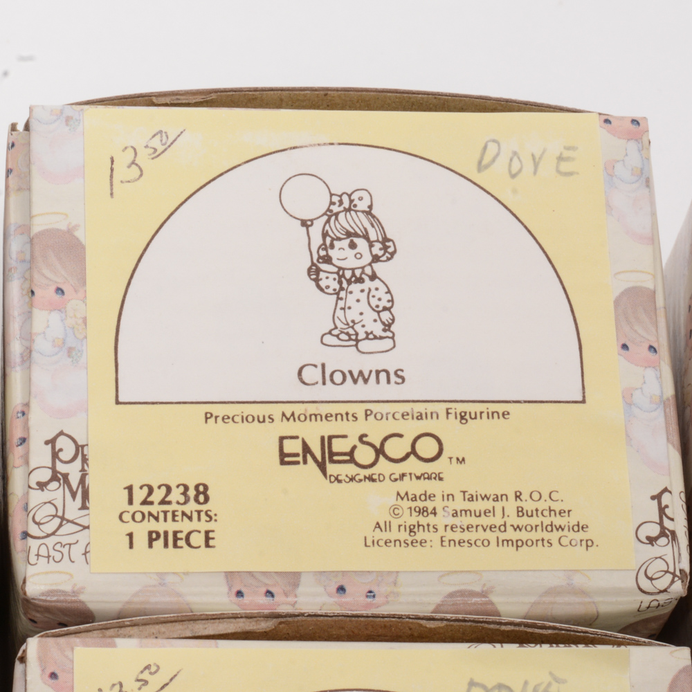 Precious Moments Clown Collection By ENESCO