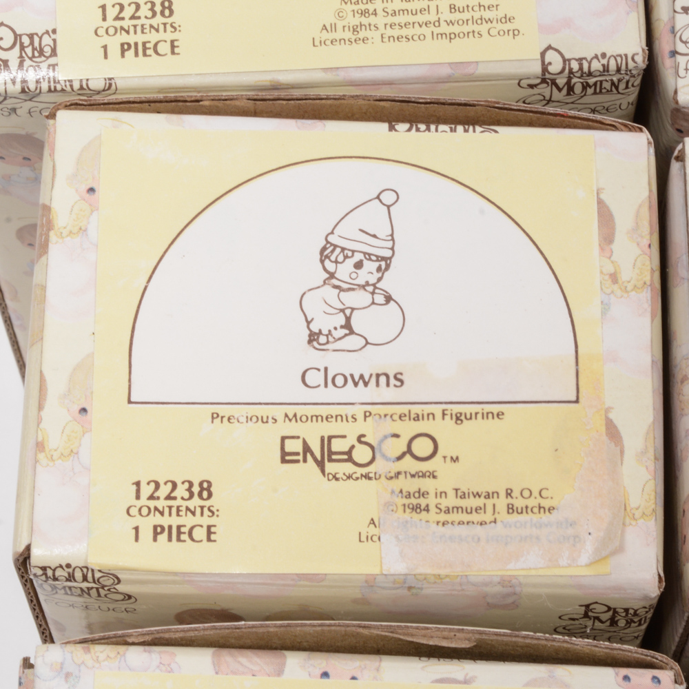 Precious Moments Clown Collection By ENESCO