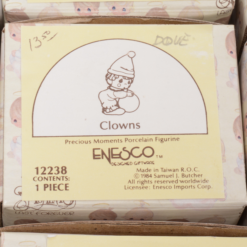 Precious Moments Clown Collection By ENESCO