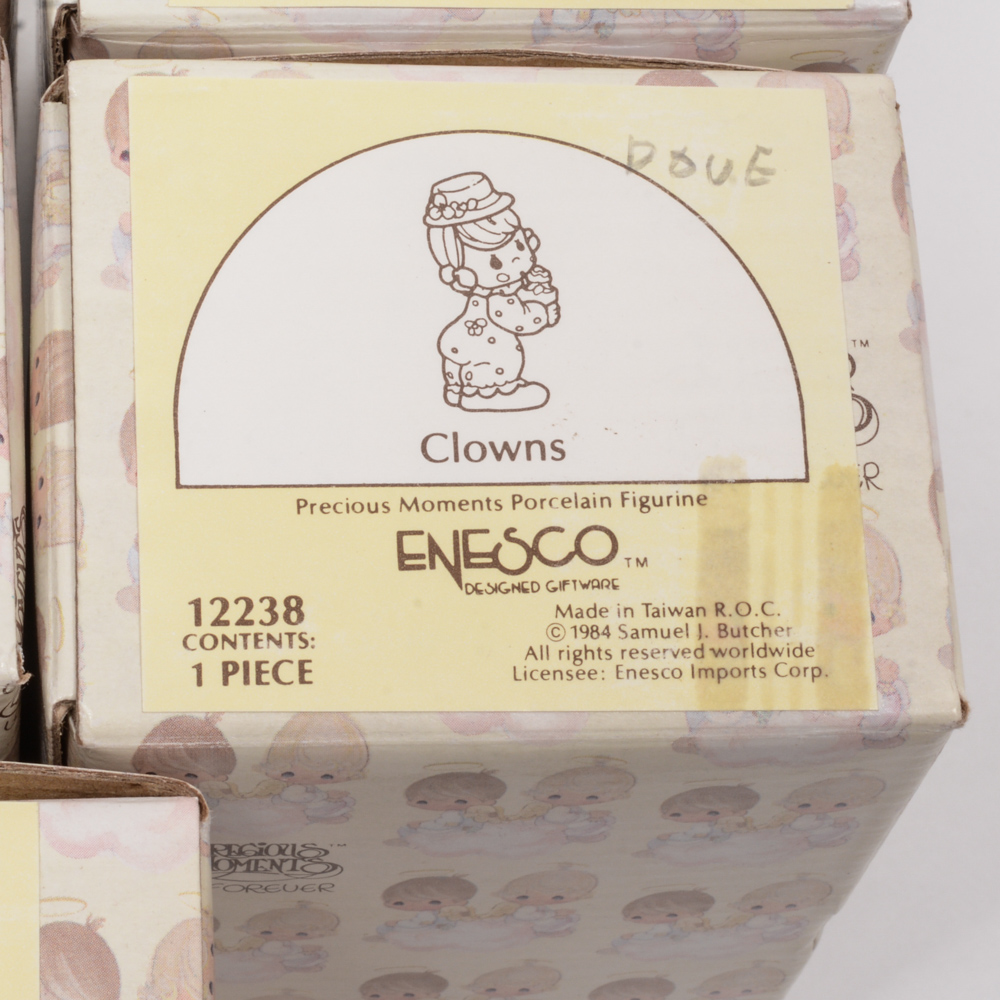 Precious Moments Clown Collection By ENESCO