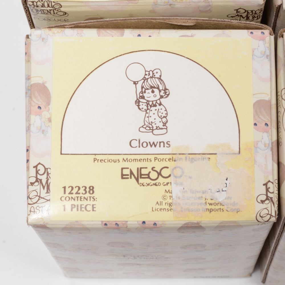 Precious Moments Clown Collection By ENESCO