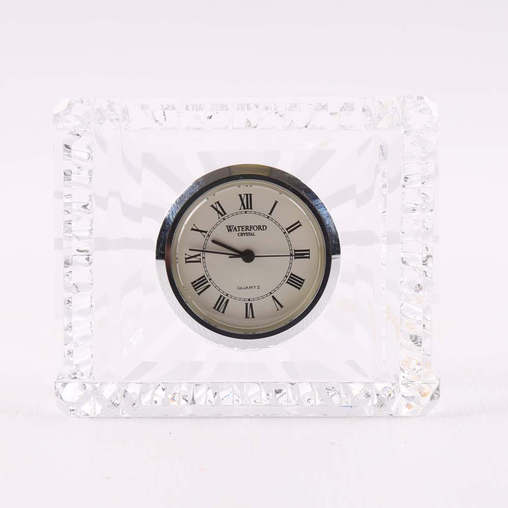 Waterford Crystal Vanity Clocks