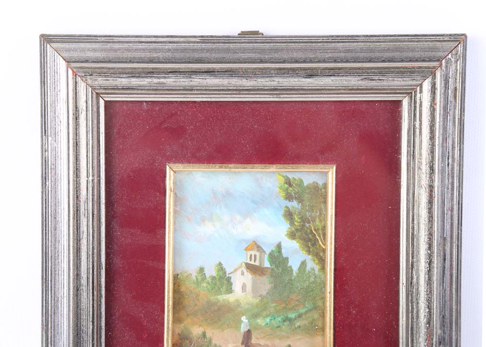 Miniature Acrylic Paintings on Board