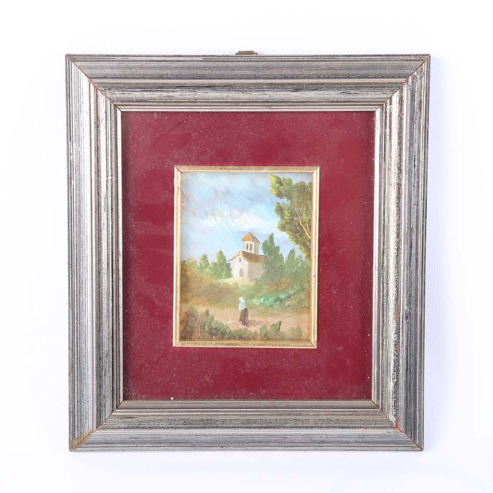 Miniature Acrylic Paintings on Board