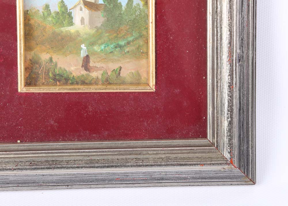 Miniature Acrylic Paintings on Board