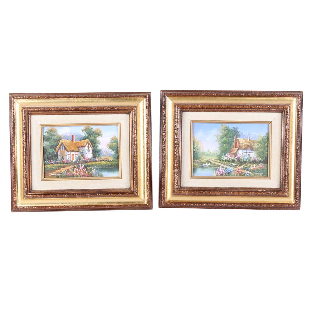 Marten Acrylic Paintings On Board