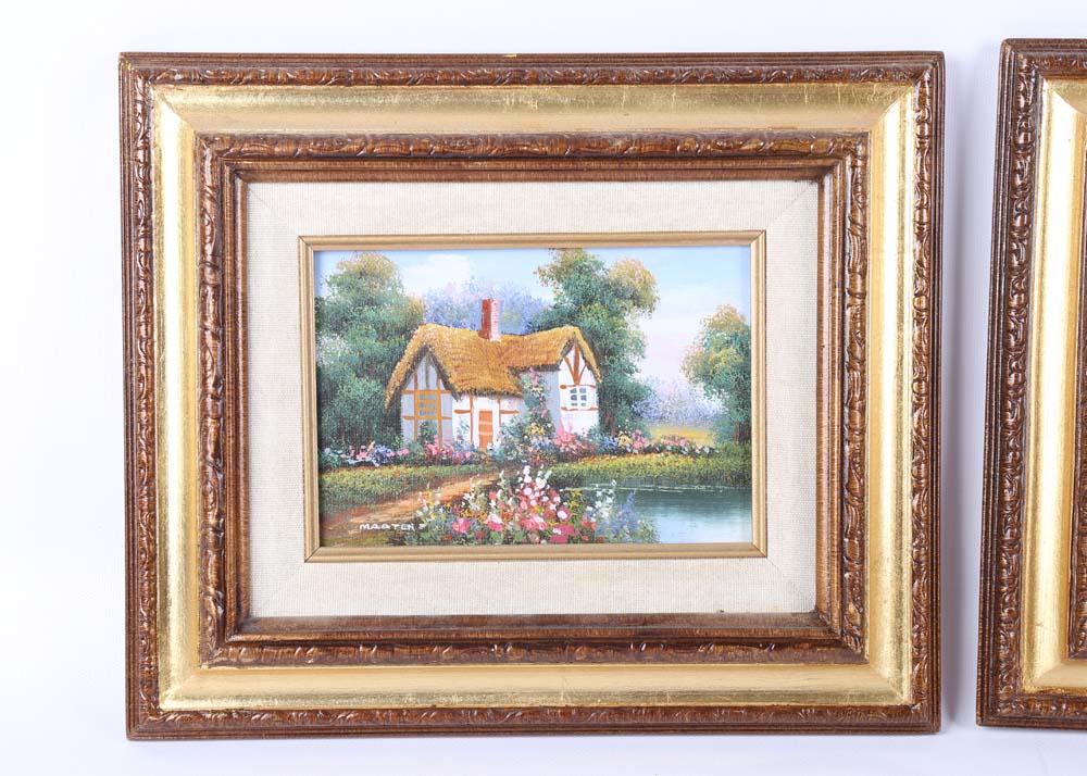 Marten Acrylic Paintings On Board