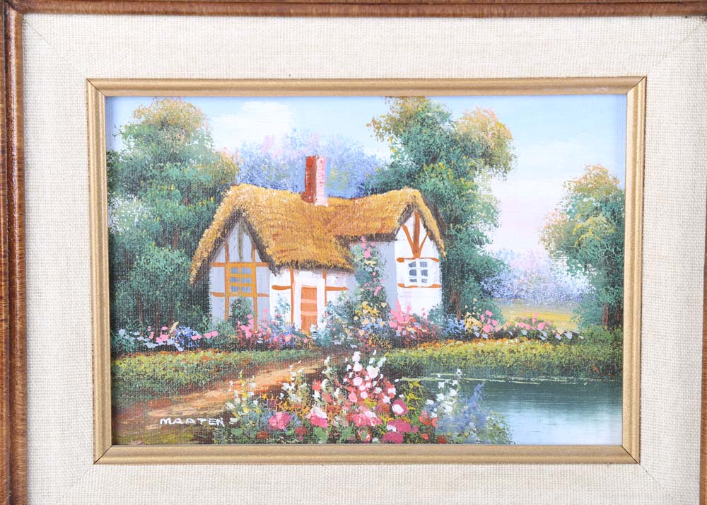 Marten Acrylic Paintings On Board