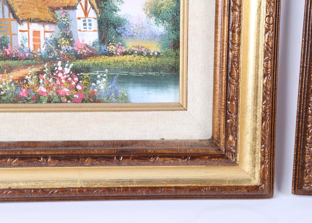 Marten Acrylic Paintings On Board