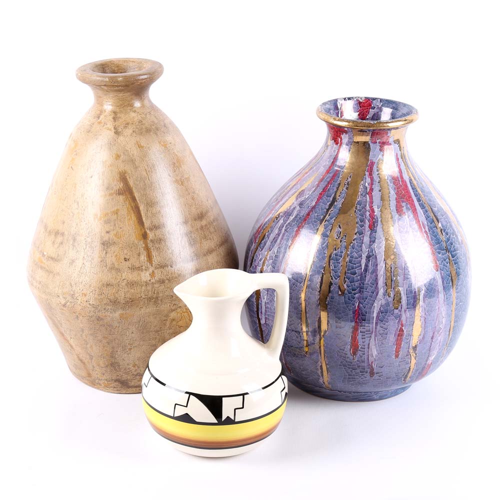 Eclectic Pottery Grouping