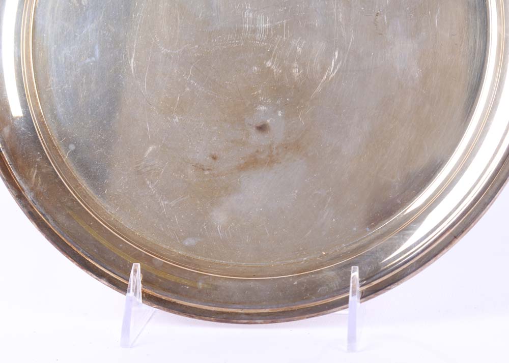 Collection of Plated Silver Serving Pieces