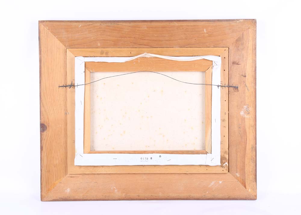 Vintage Acrylic Painting on Canvas