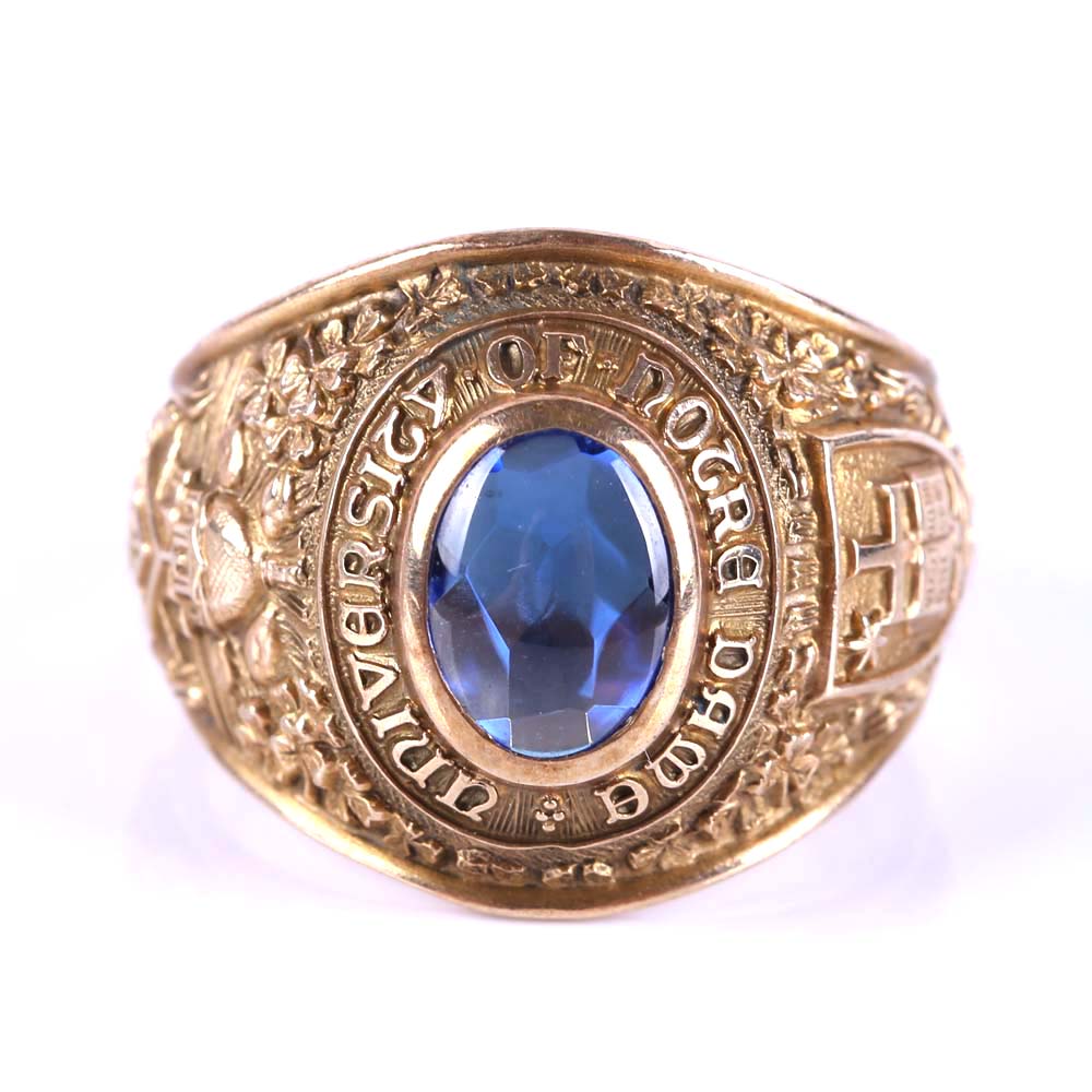 University of notre hot sale dame class ring