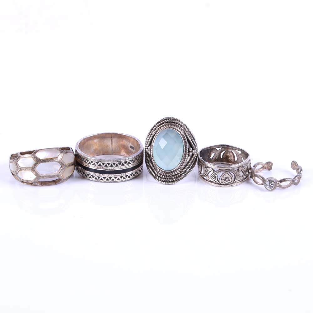 Sterling Silver Fashion Rings