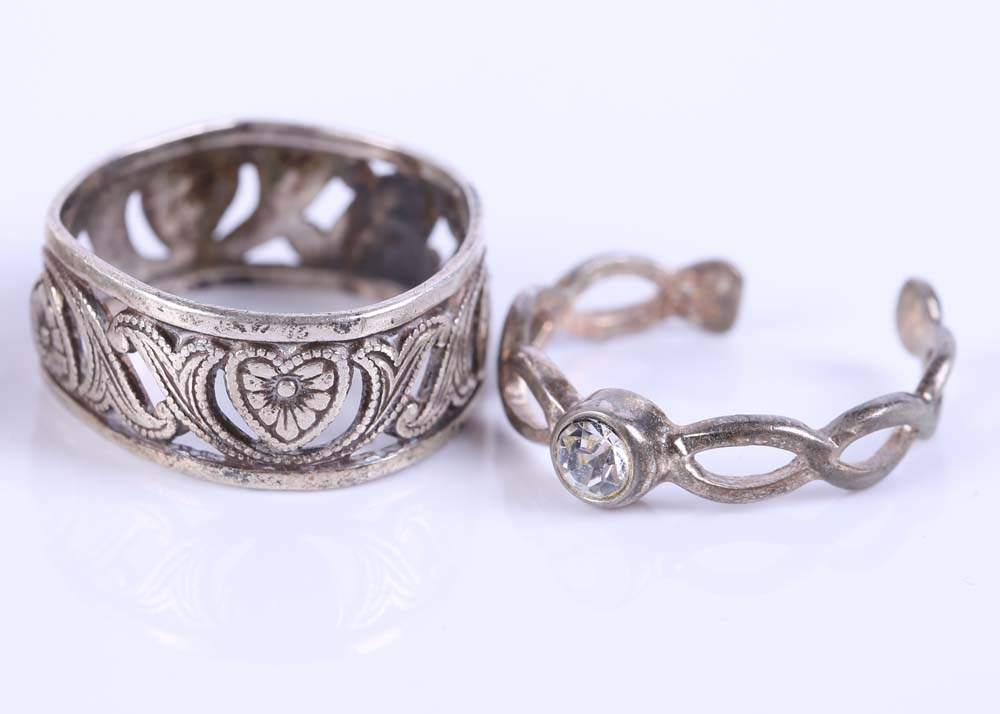 Sterling Silver Fashion Rings