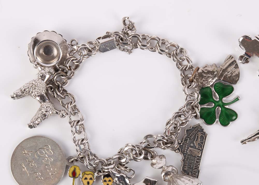 Sterling Silver Charm Bracelets