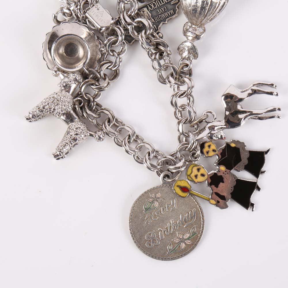 Sterling Silver Charm Bracelets