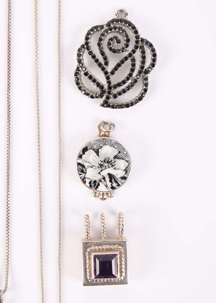 Sterling Silver Necklaces and Pendants