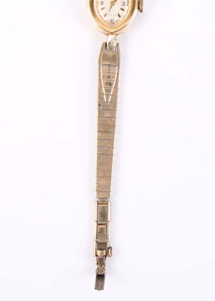 Vintage 14K Yellow Gold Gruen Watch