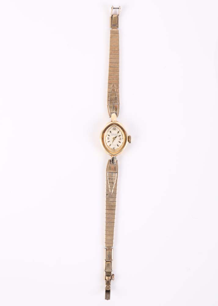 Vintage 14K Yellow Gold Gruen Watch