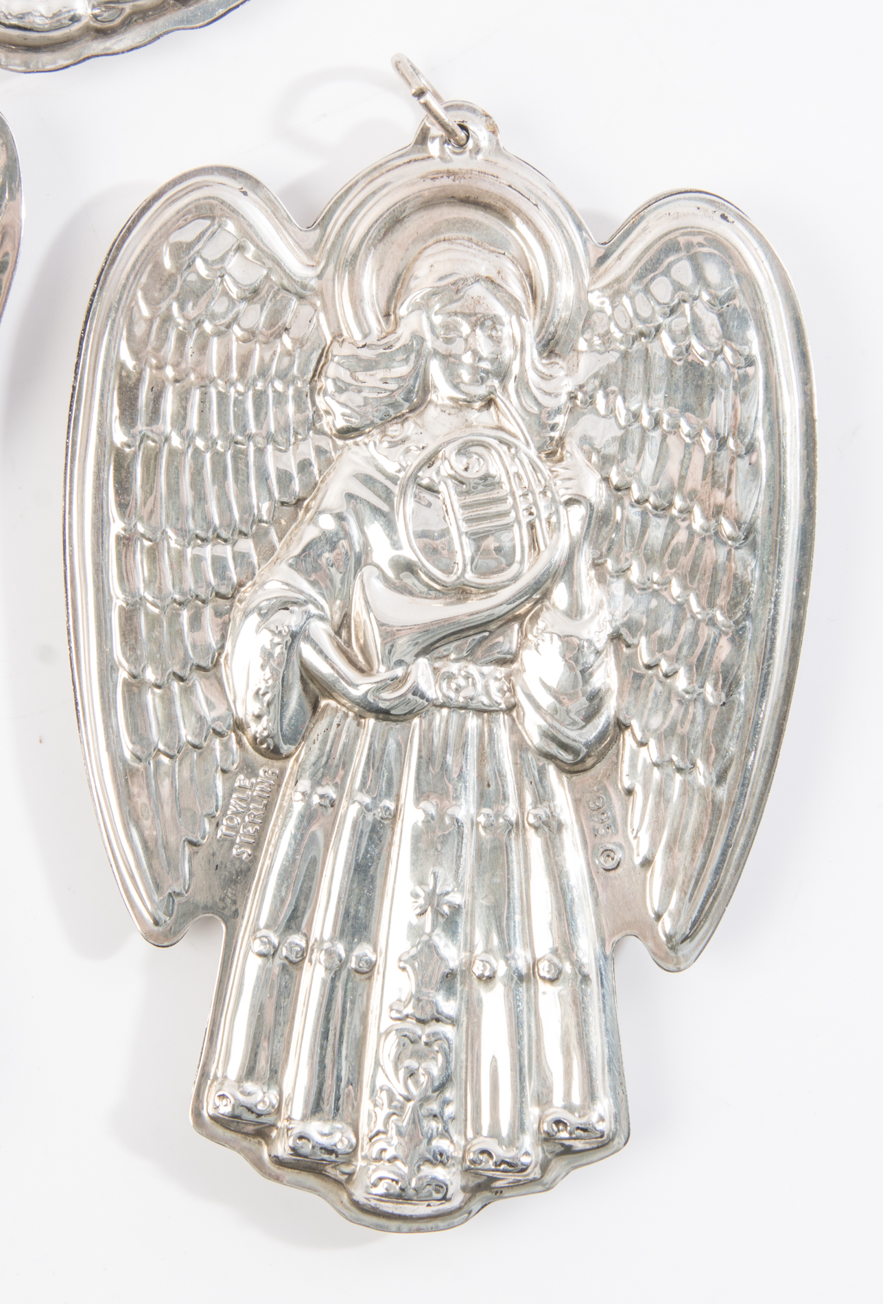 Vintage Towle Sterling Silver Angel Ornaments