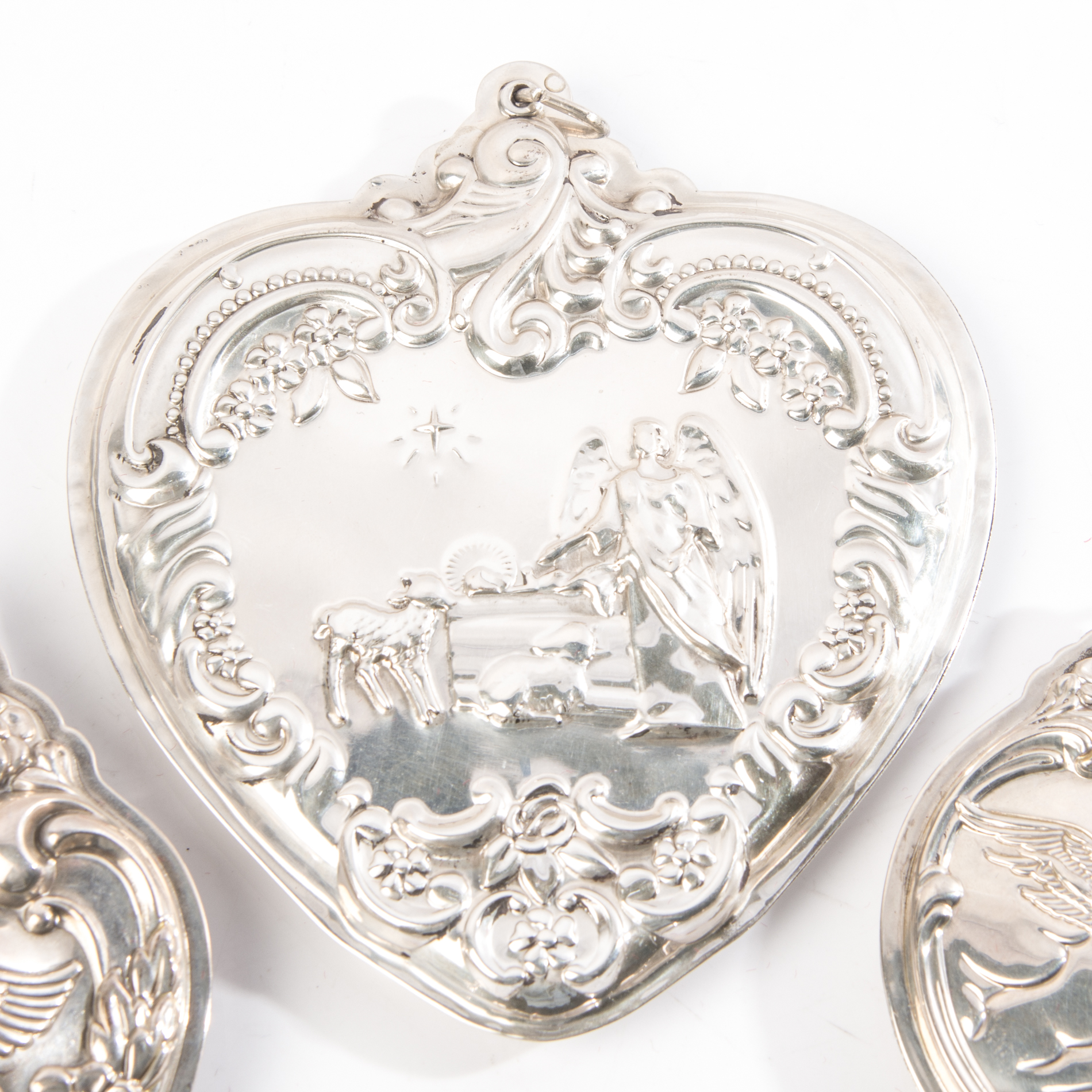 Sterling Silver Ornaments Featuring Lunt and Wallace