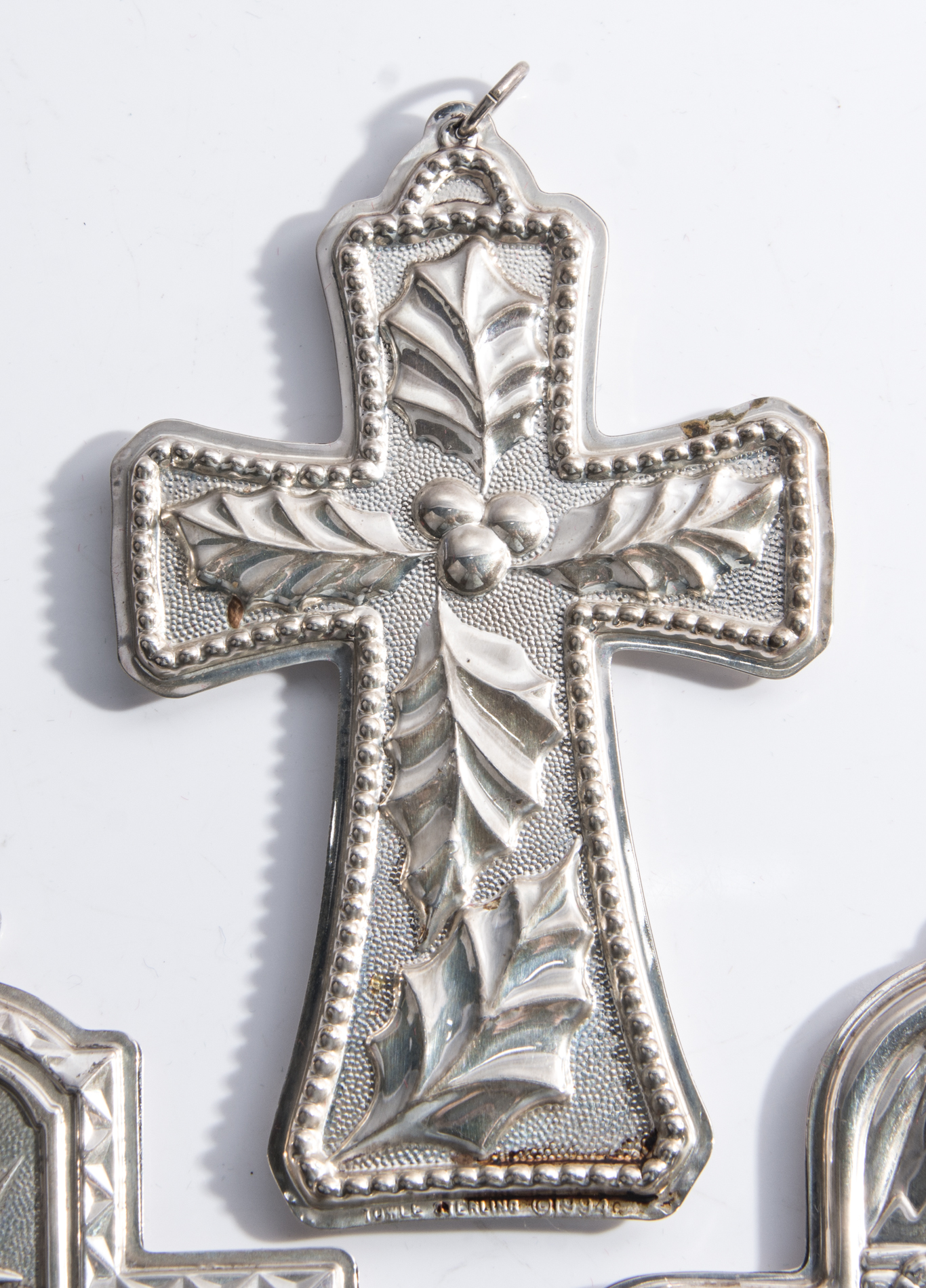 Towle Sterling Silver Cross Ornaments