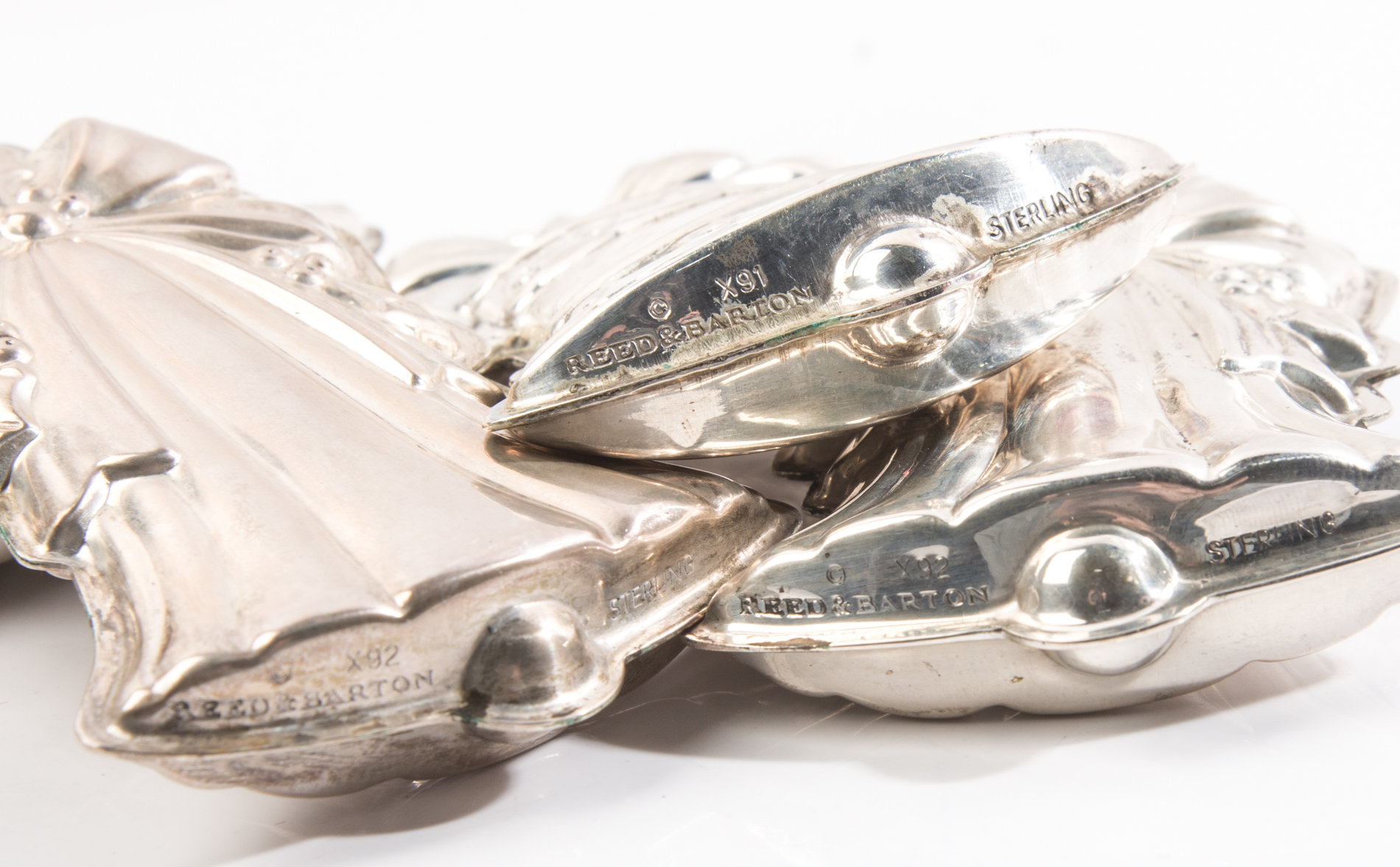 Reed and Barton Sterling Silver Bell Ornaments