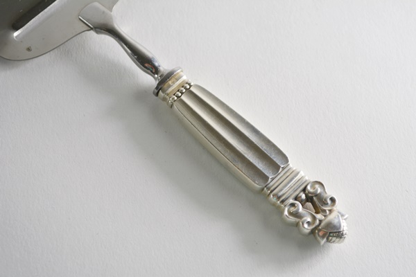 Georg Jensen "Acorn" Sterling Cheese Carving Knife