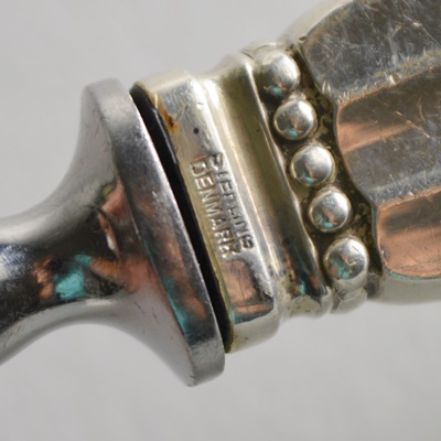 Georg Jensen "Acorn" Sterling Cheese Carving Knife