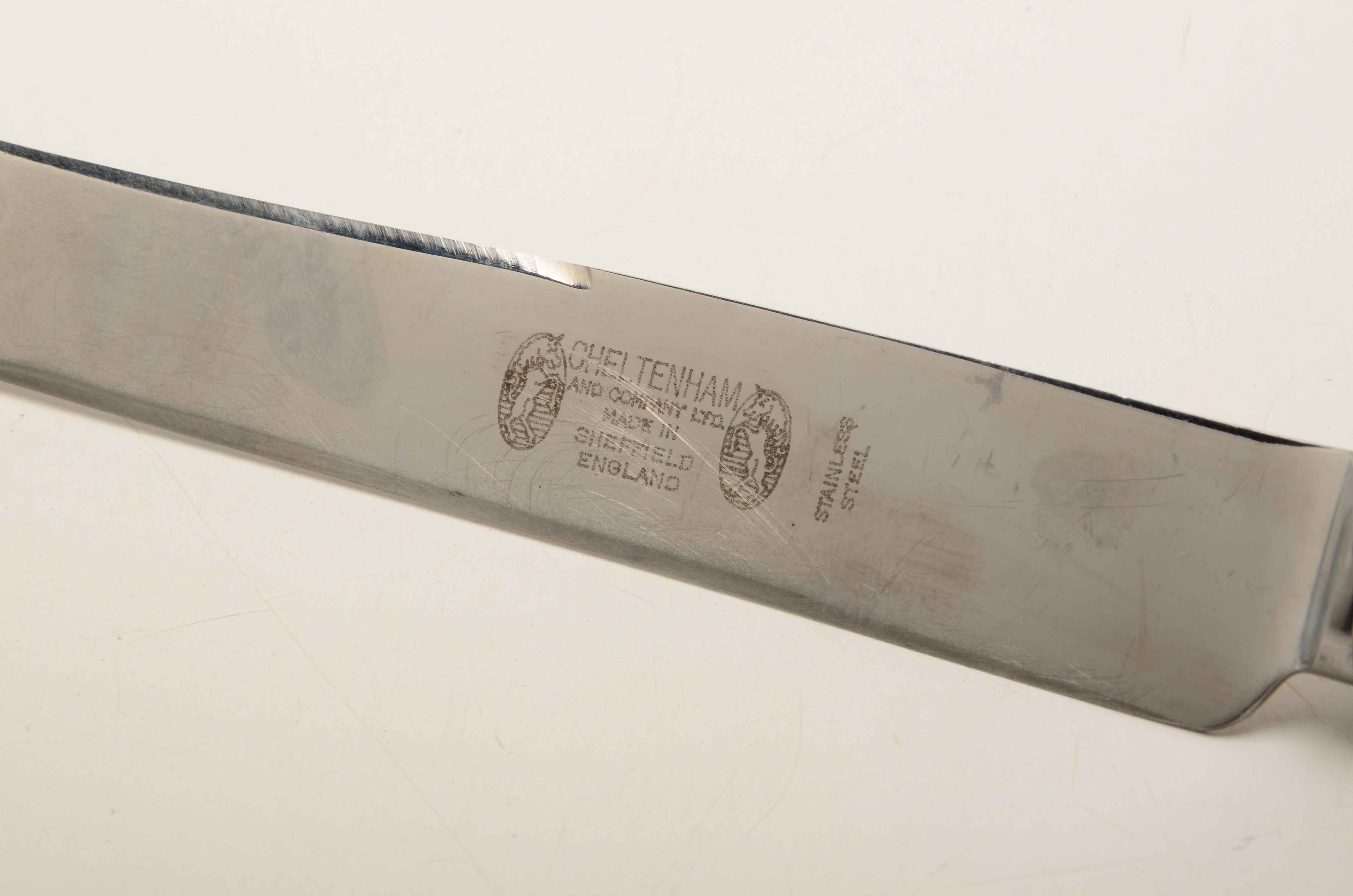 Cheltenham and Company Ltd. Serving Fork and Knife