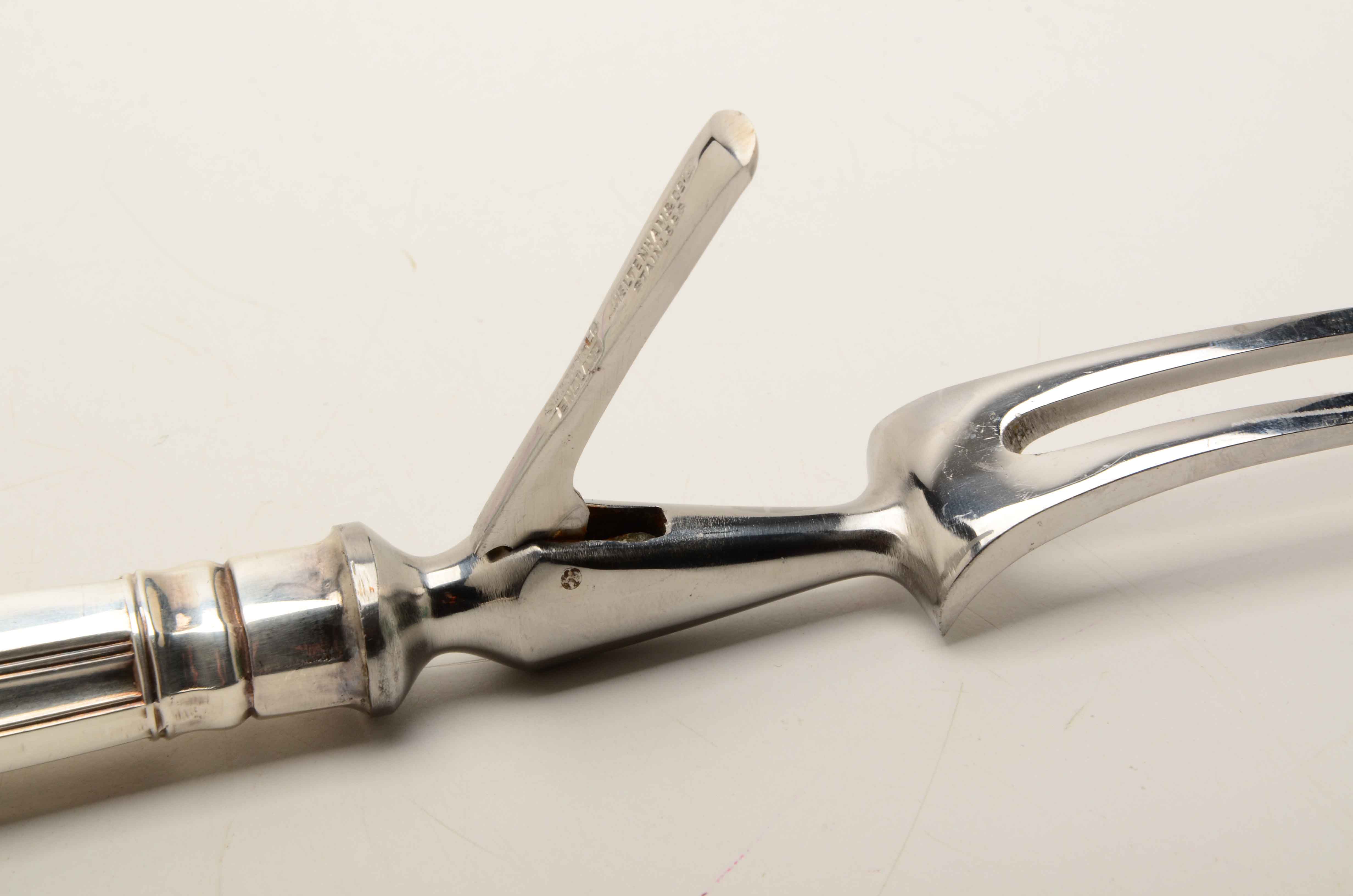 Cheltenham and Company Ltd. Serving Fork and Knife