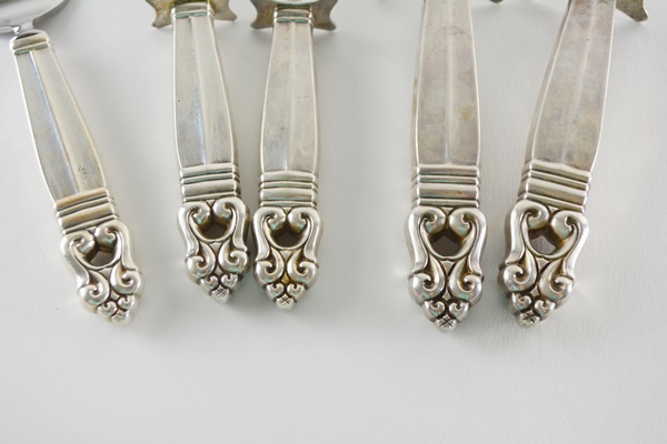 International Silver "Royal Danish" Sterling Silver Carving Sets