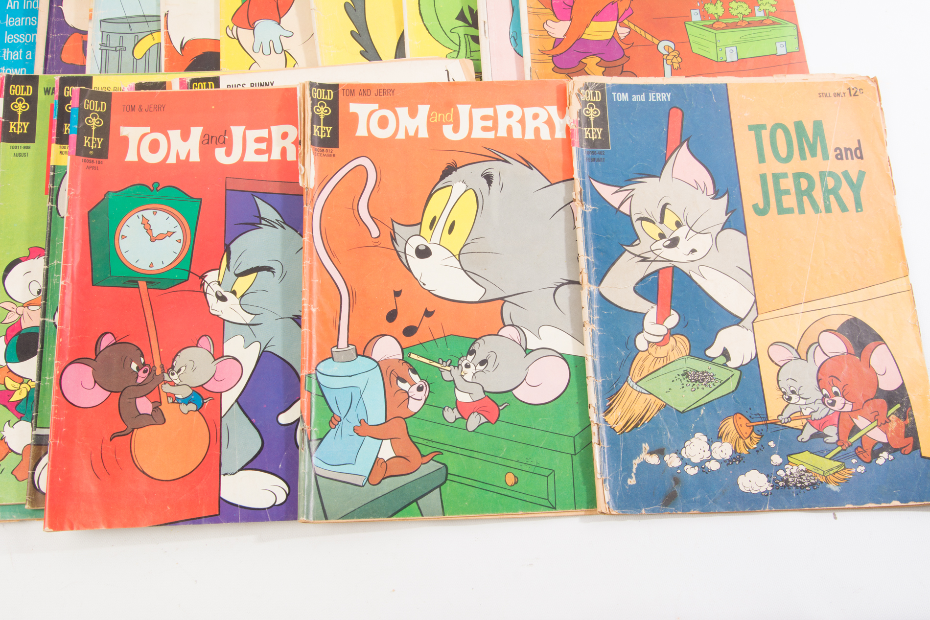 Vintage Gold Key Comics Featuring Disney