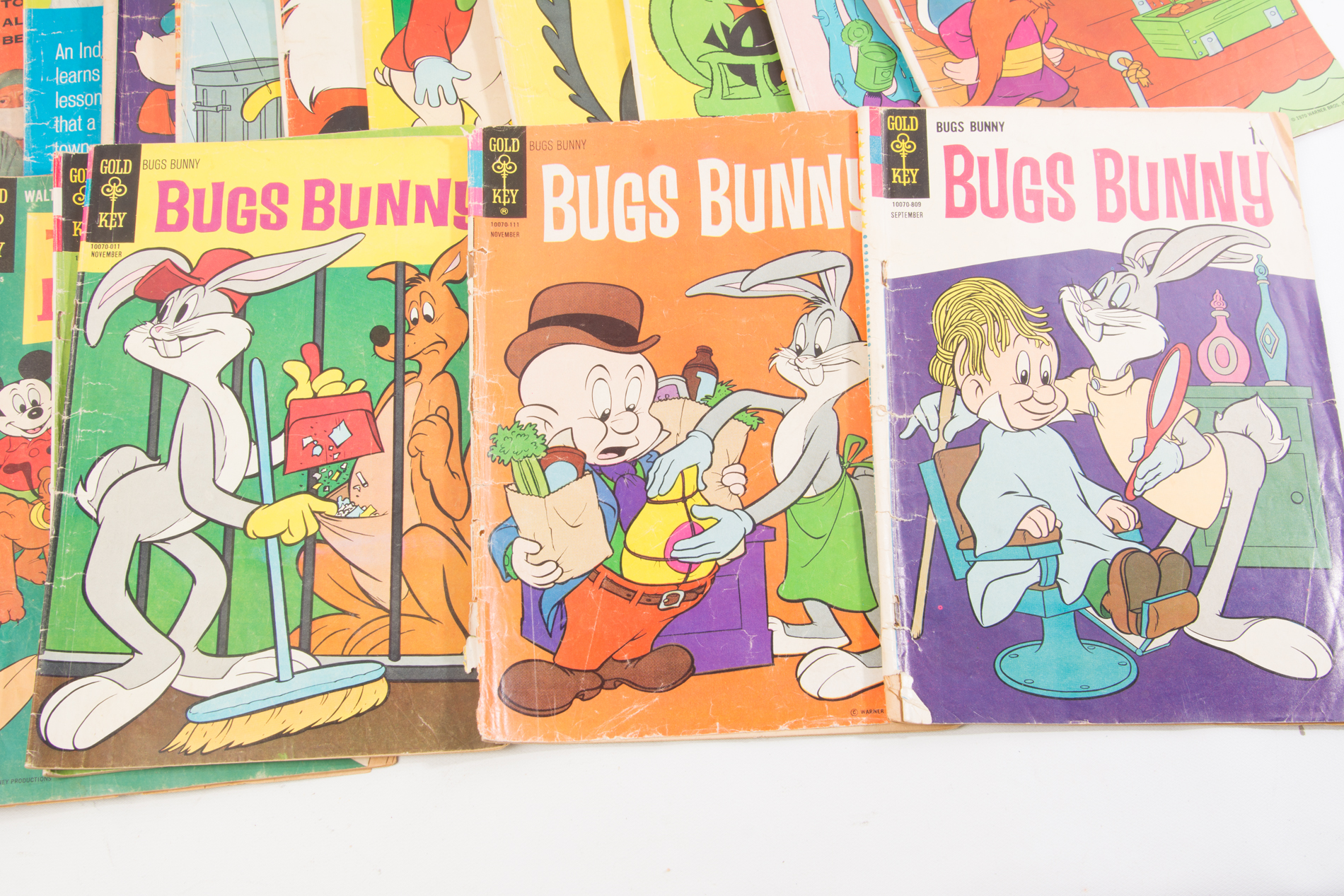 Vintage Gold Key Comics Featuring Disney