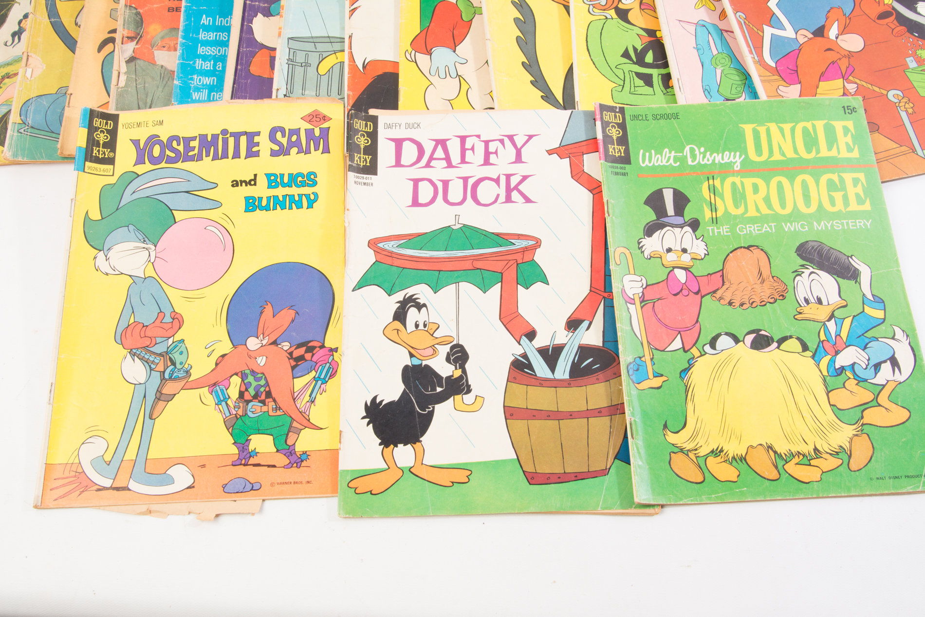 Vintage Gold Key Comics Featuring Disney